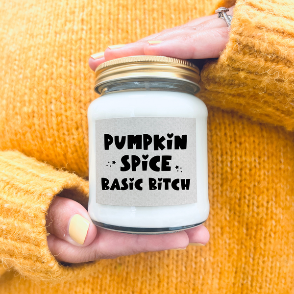 Pumpkin Spice Basic Bitch Candle