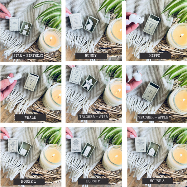 A selection of cute add on gifts.