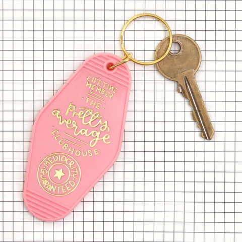 Motel Keyring - The pretty average clubhouse