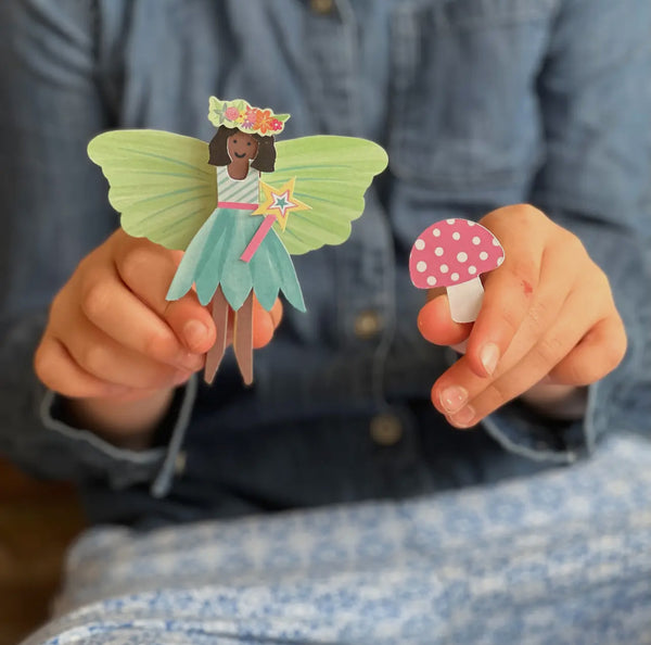 Cotton twist make your own fairy peg doll