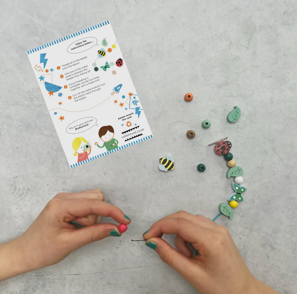 Cotton twist make your own Mini beast Bracelet