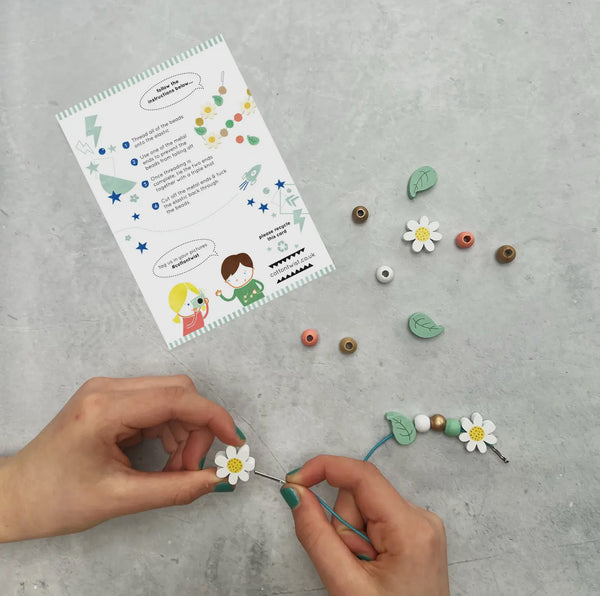 Cotton twist make your own Daisy chain Bracelet