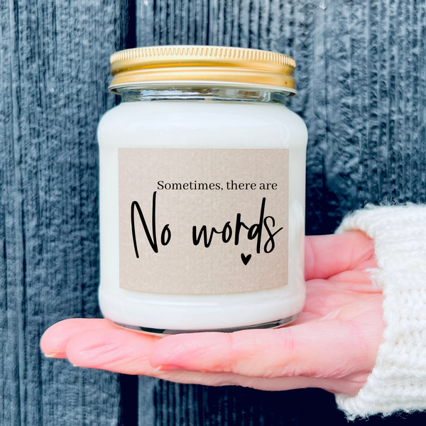 Sometimes There Are No Words Candle