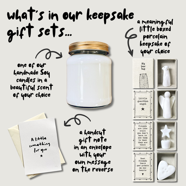 You've got this, candle, keepsake and gift note set