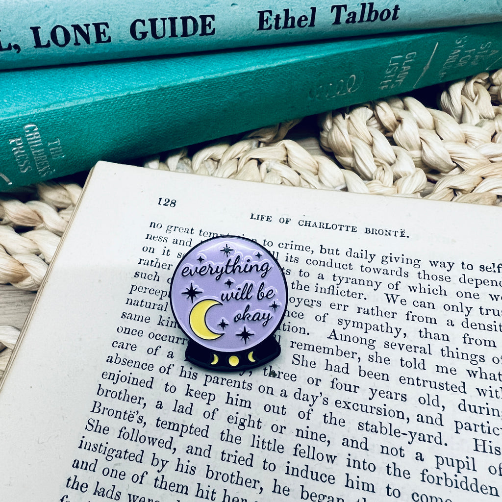 Crystal Ball pin badge