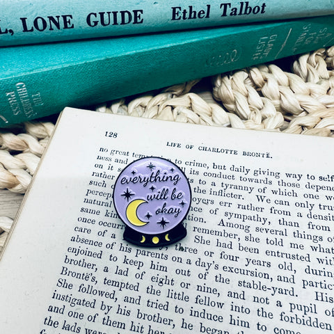 Crystal Ball pin badge