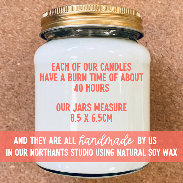 Scented Soy Wax Candle - Never Voted Tory Club