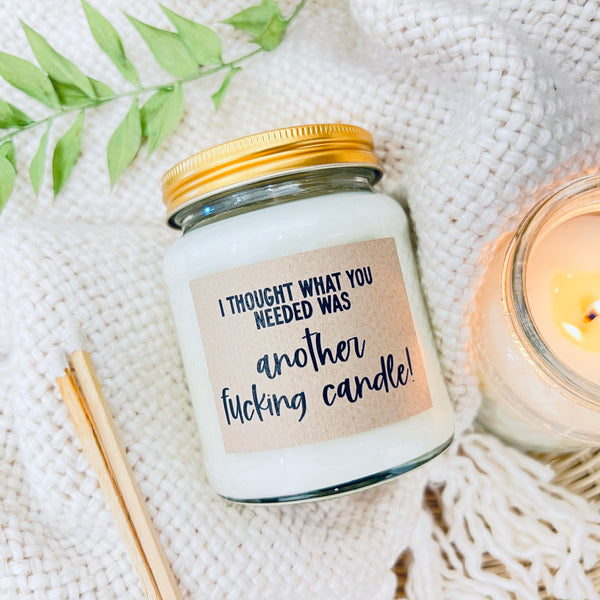 Funny candle Scented Soy Candle