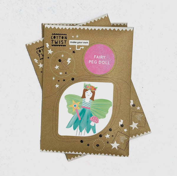 Cotton twist make your own fairy peg doll