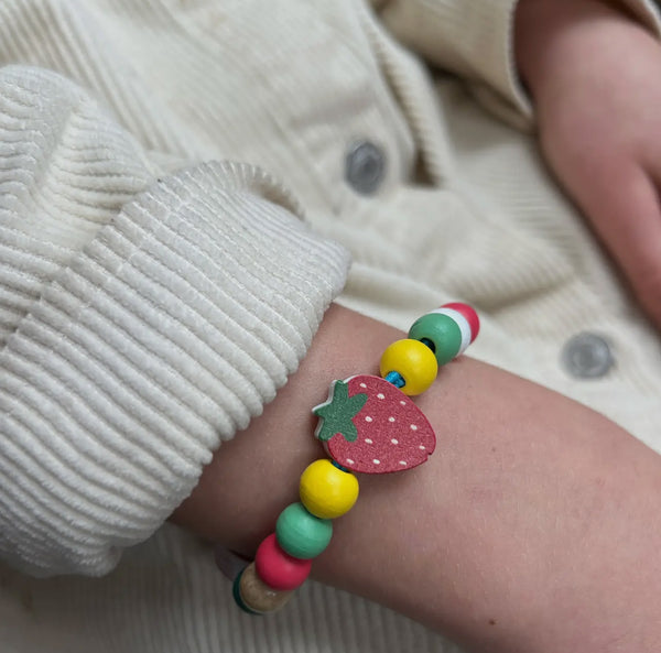 Cotton twist make your own Strawberry Bracelet