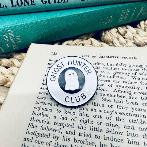 Ghost Hunter pin badge