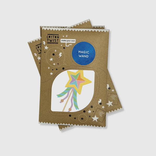 Cotton twist magic wand children’s craft activity