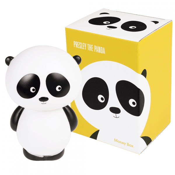Presley the panda money box