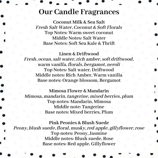 Scented Soy Wax Candle - No words, Just love