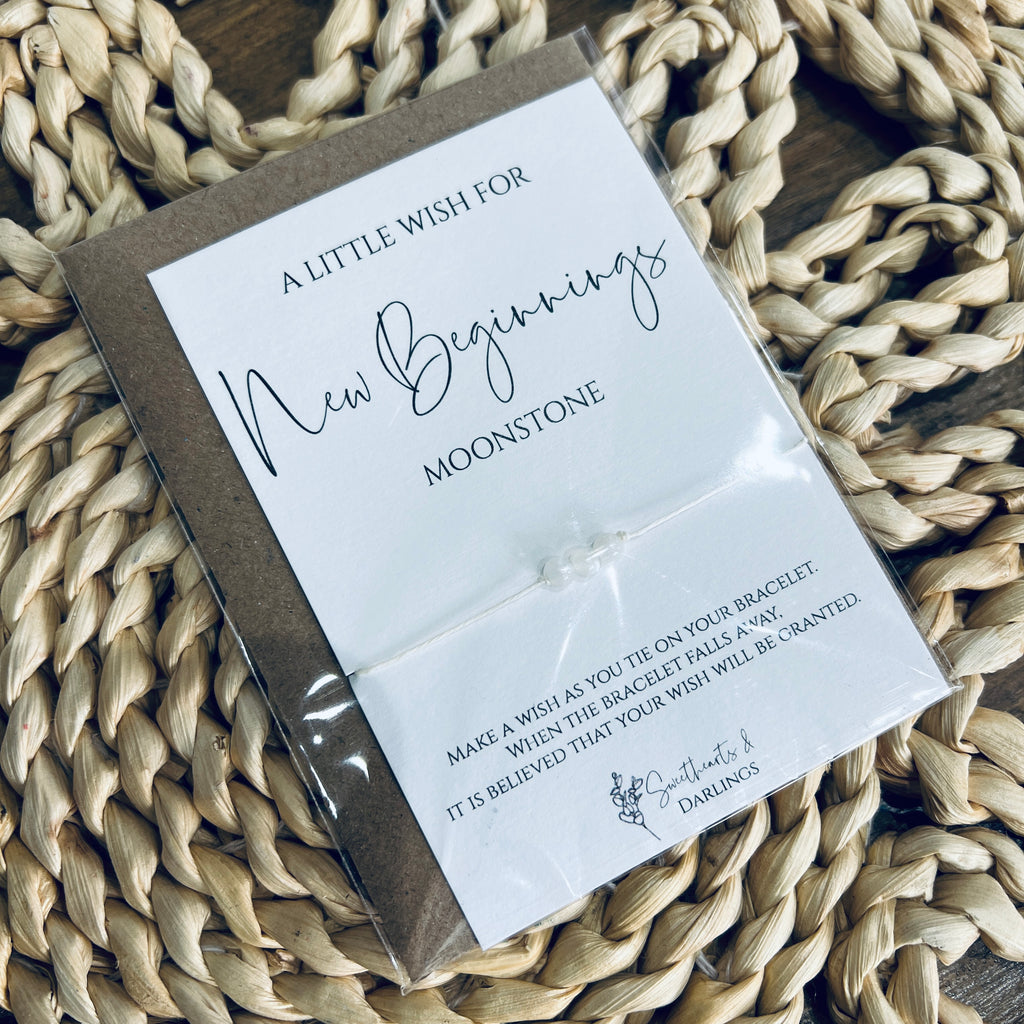 Crystal Wish Bracelet - New Beginnings