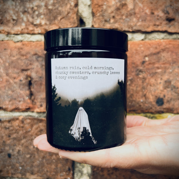 Autumn Halloween Ghost Cosy Soy Candle