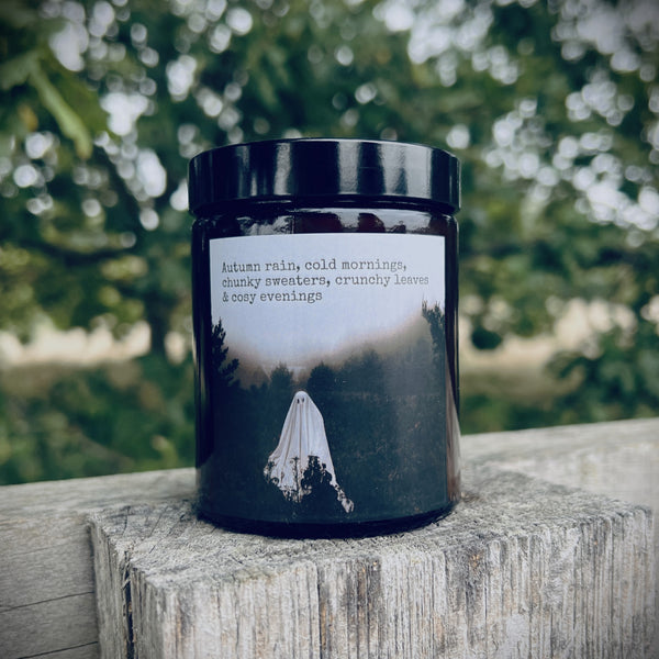 Autumn Halloween Ghost Cosy Soy Candle