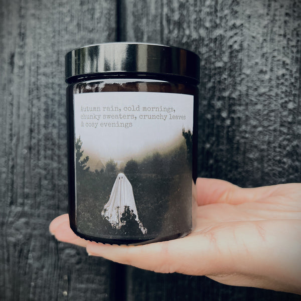 Autumn Halloween Ghost Cosy Soy Candle