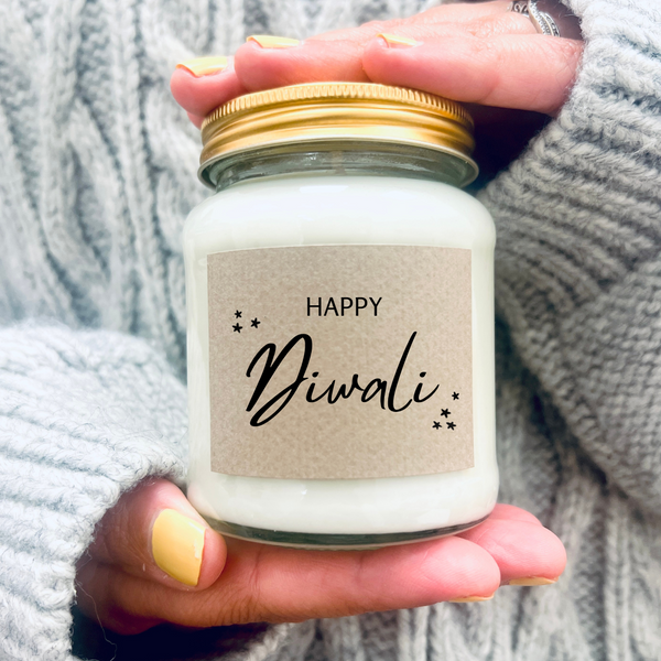 Happy Diwali Candle