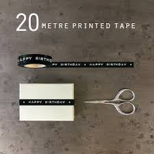 East of India Happy Birthday tape