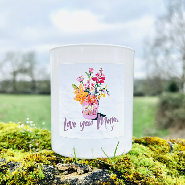 Love you Mum Handmade Candle