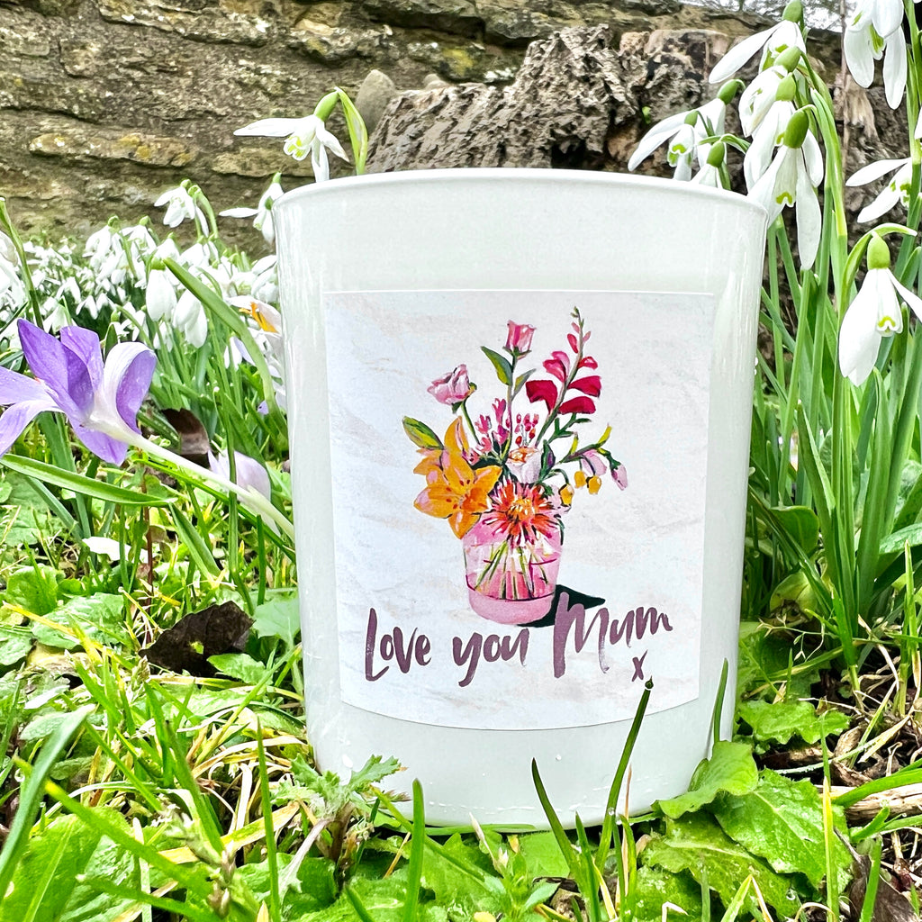 Love you Mum Handmade Candle
