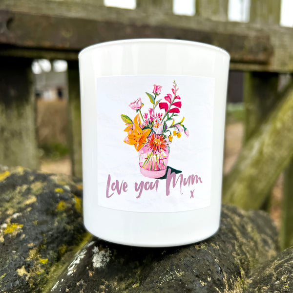 Love you Mum Handmade Candle