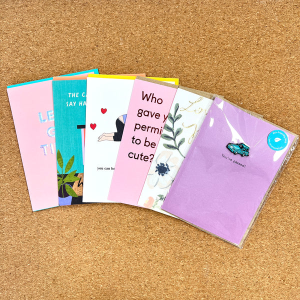 SIX GREETING CARD BUNDLE