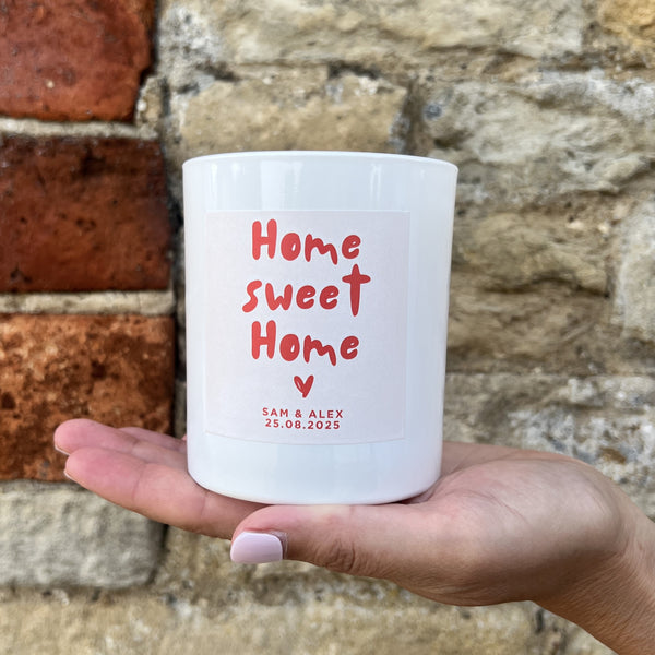 Home Sweet Home Housewarming Candle