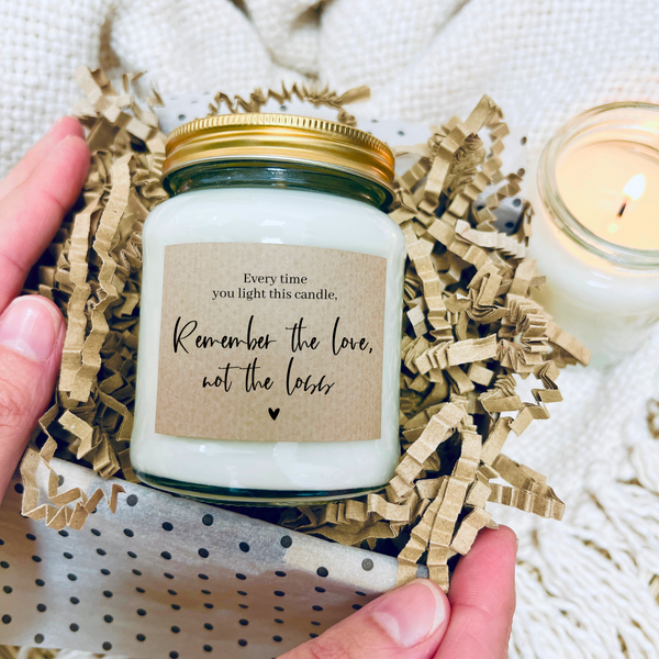 Memorial, remembrance candle