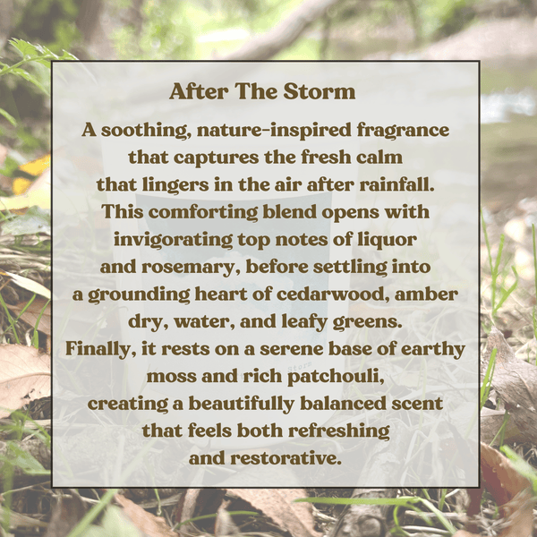 After the storm Candle