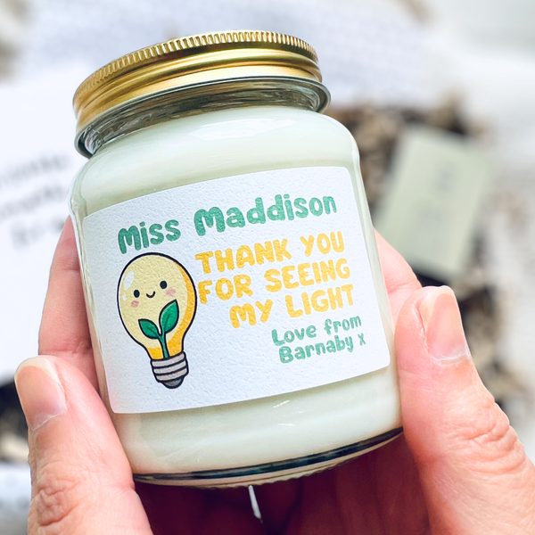 Thank you for seeing my light teacher gift