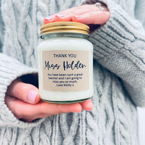 Personalised Thank you teacher Gift