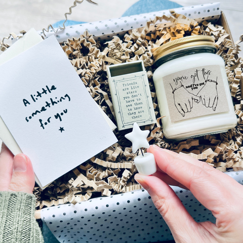 You've got this, candle, keepsake and gift note set