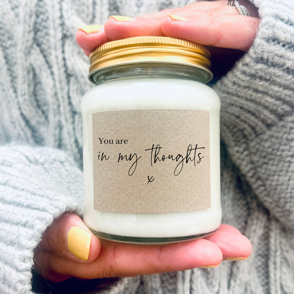 Candle & Keepsake Gift Set - You are in my thoughts