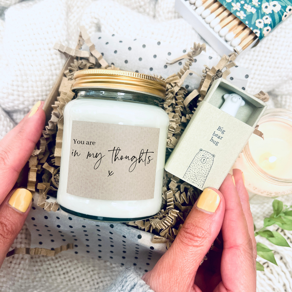 Candle & Keepsake Gift Set - You are in my thoughts