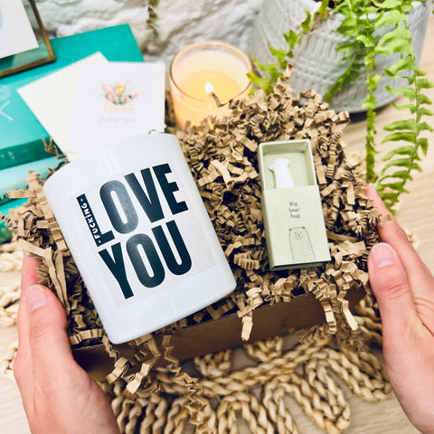 Fucking Love You Candle, Keepsake and Gift Note